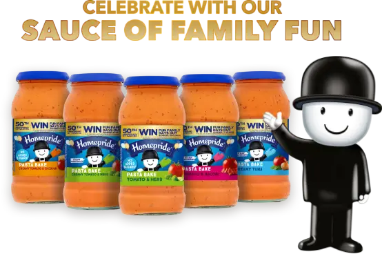 Celebrate with our sauce of family fun